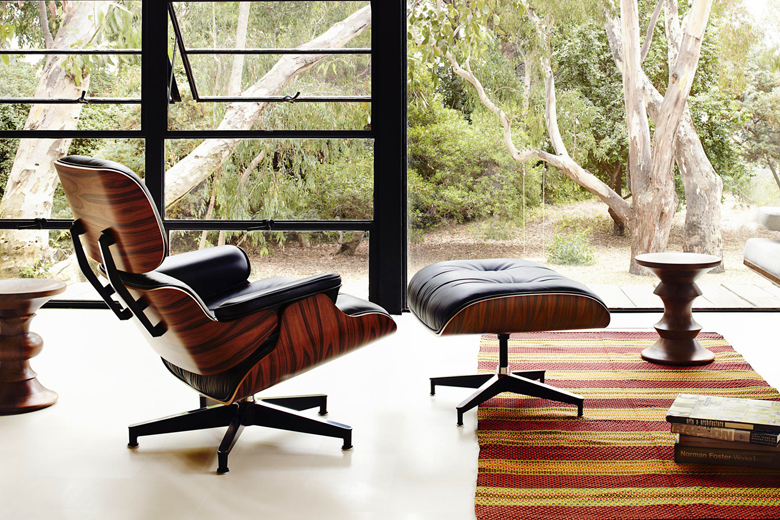 Eames Lounge Chair - molded plywood and leather - Products - designindex
